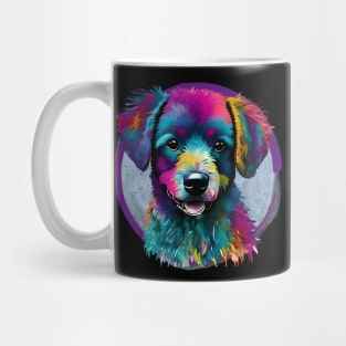 Colourful Bichon Frise Mug